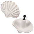 thumbnail image 1 of OULII 2 Pcs Boutons de Commode Nautique en Fonte Blanche pour Décoration Intérieure, 1 of 8