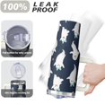 thumbnail image 4 of 40oz Halloween Tumbler with Handle, Ghost Witch Pumpkin | Print | Halloween Gifts for Family & Friends | with Lids and Straws | Stainless Steel Insulated | Coffee Travel Mug, 4 of 5