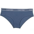 thumbnail image 4 of Calvin Klein Women's Hipster Underwear, 3-pack US, Alpha, Medium, Regular, Regular, Multi Blue, 4 of 4