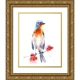 thumbnail image 1 of Shefranov, Olga 26x32 Gold Ornate Wood Framed with Double Matting Museum Art Print Titled - Solidarity III, 1 of 4