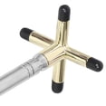 thumbnail image 5 of CIMAXIC Party Retractable Billiards Cue Stick Bridge With Cross Bridge Head Pool Table Games Billiards Table Accessory For Party Club Home,65.35"X3.35"X3.35", 5 of 5