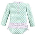 thumbnail image 2 of Hudson Baby Unisex Baby Rashguard Baby and Toddler Swimsuit, Mermaid, 6-7 Years, 2 of 2