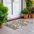 thumbnail image 6 of Addison Rugs Chantille Indoor/Outdoor Transitional Animal Print Chocolate Washable Rectangle Rug, 1'8" x 2'6", 6 of 6