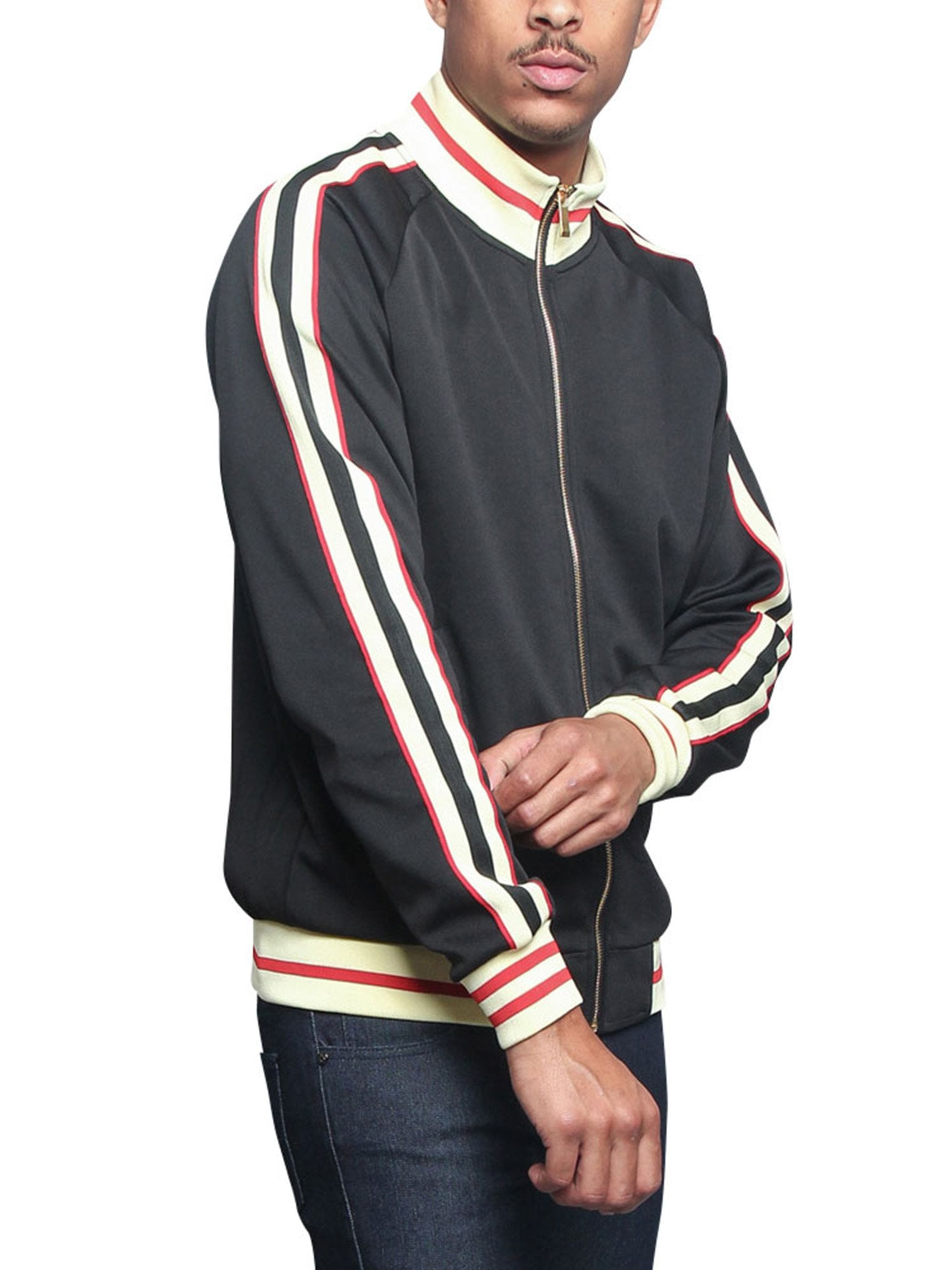 G-Style USA Men's G Striped Track Jacket, Up To 5X - Walmart.com G-Style USA Men's G Striped Track Jacket, Up To 5X - Walmart.com