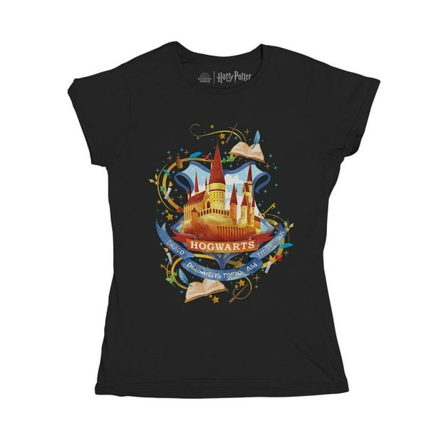 Playera Fan Army Harry Potter Talla 10 dormiens manga corta negro