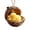 Multicolor5, variant on Sleeping Hamster Acorn Hanging Ornament, Woodland Animal Decoration for Christmas Tree Wreath Garland and Seasonal Display
