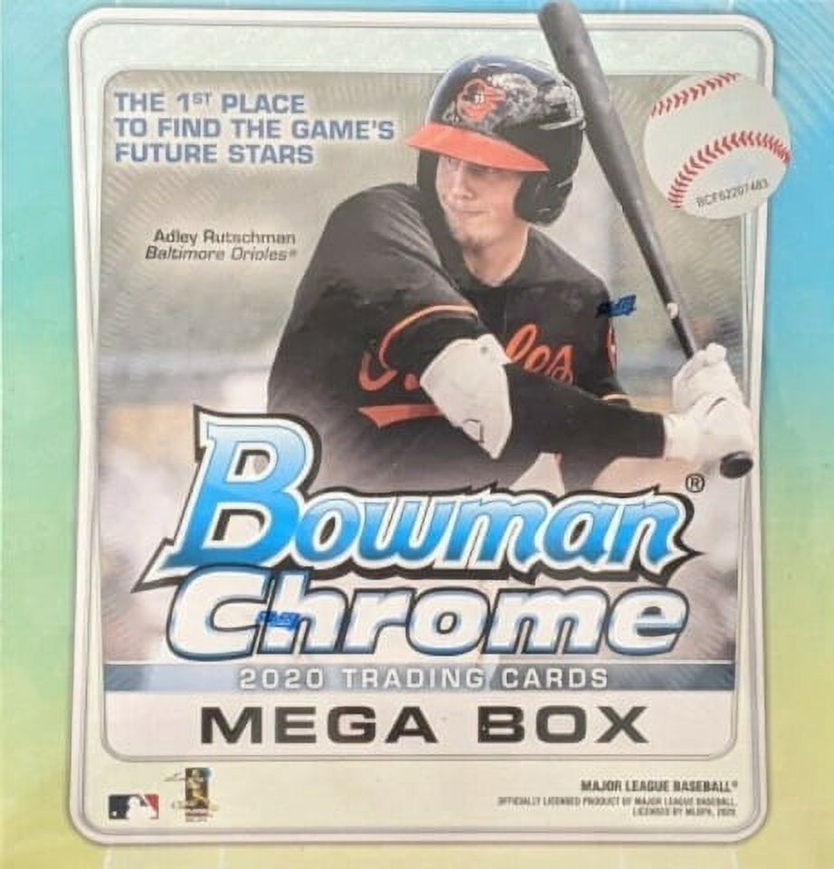 2020 Topps Bowman Chrome MLB Baseball Trading Cards Mega Box - image 2 of 5