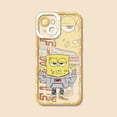 thumbnail image 1 of Bob Esponja-funda de silicona suave para iPhone, carcasa de teléfono de estrella de Patricks para iPhone 14, 13, 12, 11 Pro Max, Mini, XS, X, XR, SE, 6, 6S, 7, 8 Plus, SE, 2020 Fivean unisex, 1 of 2