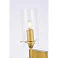 thumbnail image 4 of Living District Elsreth Midcentury Modern 1 Light E26 Brass Wall Sconce, 4 of 4