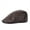 Coffee, variant on Men Classic Faux Leather Newsboy Gatsby Hats Caps Outdoor Driving Golf Beret Hat