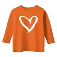 thumbnail image 4 of Little Girls' T Shirts Short Sleeve Crewneck Graphic Tee Top Casual Blend Clothes, 4 of 4