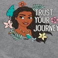 thumbnail image 3 of Disney Moana - Trust Your Journey - Toddler & Youth Girls Raglan Graphic T-Shirt, 3 of 5