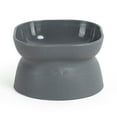 thumbnail image 2 of UDIYO Extra Wide Raised Cat Food Bowl, Elevated Cat Bowls Anti-Vomiting Cat Feeder Whisker Stress-Free Dog Two Bowls Cat Feeding Bowls, 2 of 8