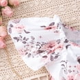 thumbnail image 6 of TAIAOJING Toddler Girls Child Fly Sleeve Floral Prints Summer Beach Sundress Party Dresses Princess Dress, 6 of 7