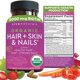 thumbnail image 1 of Suplemento Viva Naturals para cabello, piel y uñas, biotina, 5000 mcg, mujeres, 1 of 9