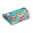 thumbnail image 5 of Holiday Merry Christmas Makeup Cosmetic Bag Animal Lovers Pouches, 5 of 6