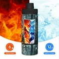 thumbnail image 5 of Lsque Magical Butterfly In Forest Pattern Water Bottle,18oz Sports Insulated Kettle for Cycling Gym Basketball Outdoor, Suitable as a Present, 5 of 7