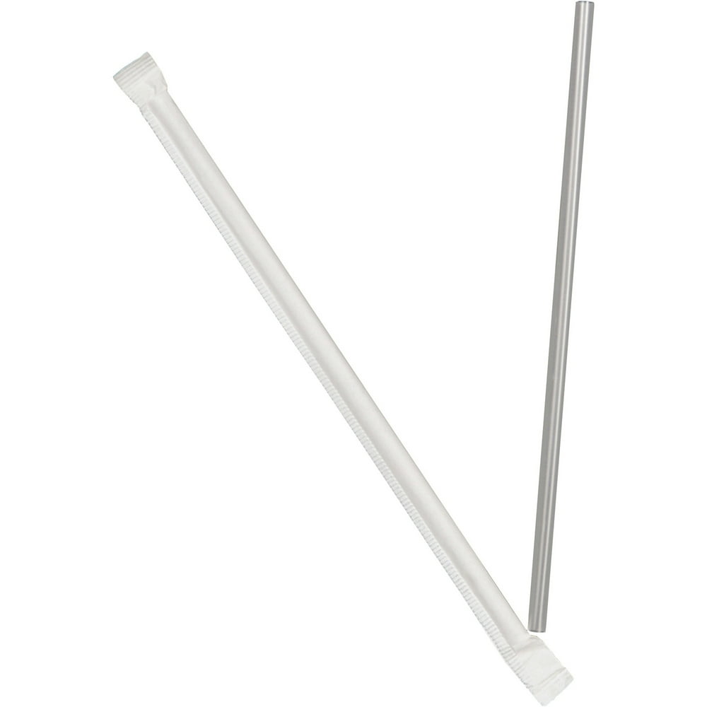 Dixie Jumbo Drinking Straws 500 regular size straw