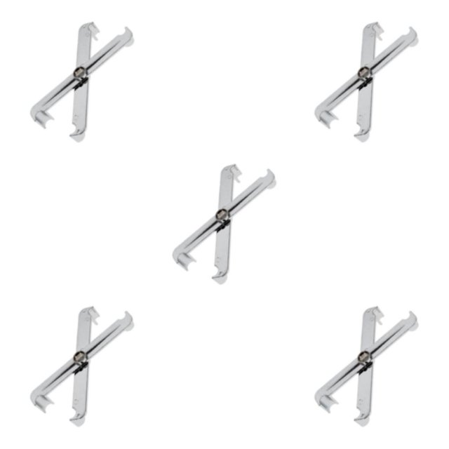 Speravity Herramientas de reparación de automóviles profesionales plateadas, resistentes, duraderas y eficientes, y llaves de desmontaje Type2 NO2