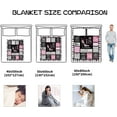 thumbnail image 2 of Yibo 65th Birthday Gift Ideas Blanket Flannel Soft and Comfortable Anti-static Bed Sofa Blanket, 2 of 8