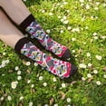 thumbnail image 4 of Panda Playing Cards Socks from the Sock Panda (Adult Small), 4 of 7