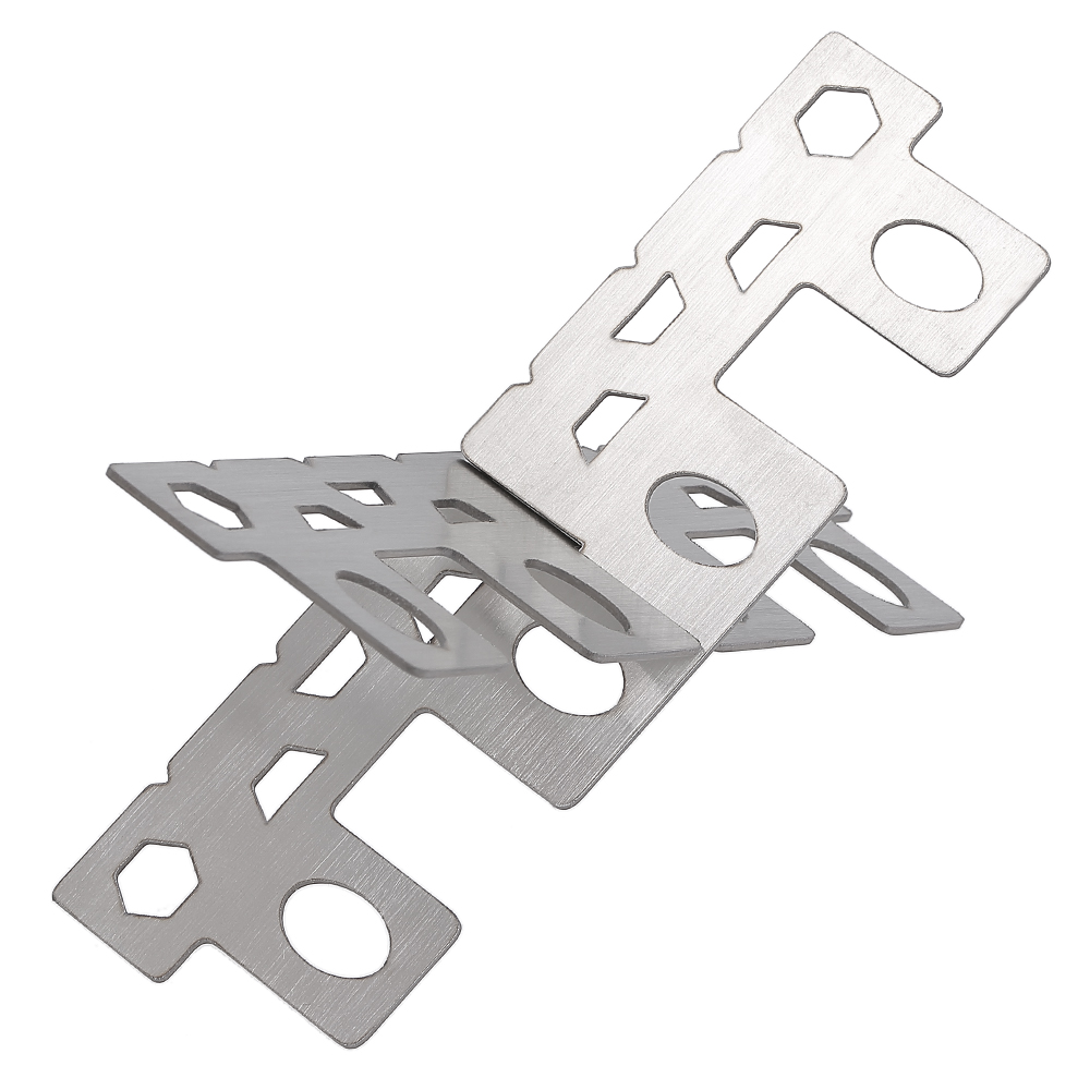 Stainless Steel Rack Cross Stand Outdoor Camping Stand Support Rack - image 3 of 7