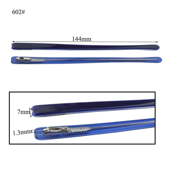 10pairs(20pcs) Width 7mm Blue Acetate Eyeglasses Temple Spring Temple 602