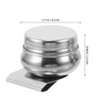 thumbnail image 2 of Homoyoyo Stainless Steel Palette Cup Clip for Precise Mixing, 2 Pieces Art Supplies, 2 of 8