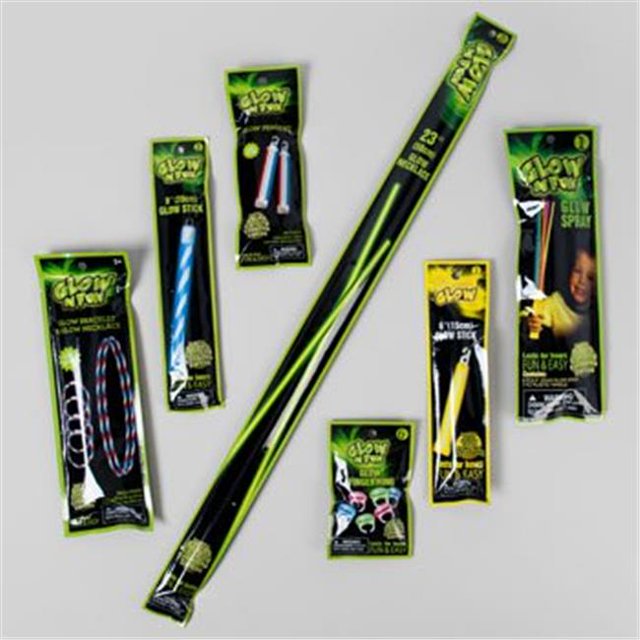 Regent Products G24834 Glow Stick Piece 250 Floor Display