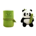 thumbnail image 2 of Lilgiuy 9.84" Pandas Stuffed Animals, Cute Pandas Plushies Living in Bamboos with Removable and Washable Cover, Birthday Christmas New Year Surprise Gifts for Girls Boys Aged 1 and Up, 2 of 8