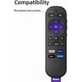 thumbnail image 2 of Silicone Case for Roku Express 4K+ Voice Remote RCA1R, Roku Voice Remote Cover RC-GZ1 Roku Streaming Stick 4K Silicone Sleeve with Lanyard(Blue), 2 of 4