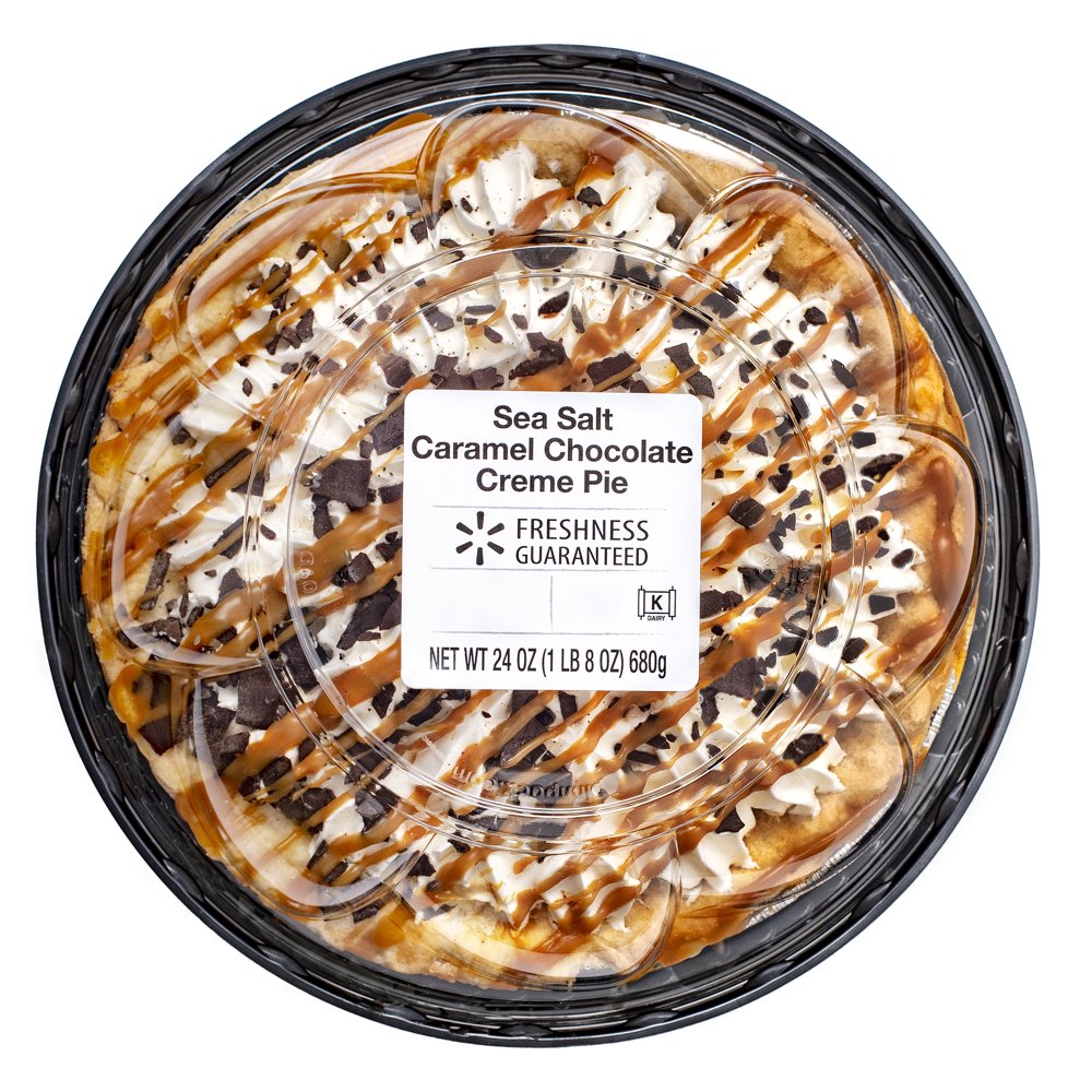 Freshness Guaranteed Sea Salt Caramel Chocolate Creme Pie, 24 oz