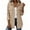 Khaki, variant on Corduroy Jacket for Women Trendy Long Sleeve Button Down Fall Shackets Oversized Lightweight Casual Coats with Pockets,Wine,M