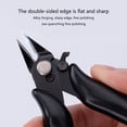 thumbnail image 6 of Yokua Wire Cutters Electrical Cable Cutting Pliers Antislip Mini Rubber Handle, 6 of 7