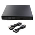 thumbnail image 1 of TISHITA External USB 2.0 USB Slim DVD-RW Drive / Writer Universal Compatibility Playback, 1 of 8