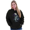 thumbnail image 3 of Wolf Pack Howling at Full Moon Hoodie Sweatshirt Women Men Brisco Brands S, 3 of 6