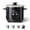 Black, variant on MOOSUM Electric Rice Cooker with One Touch for Asian Japanese Sushi Rice, 3-cup Uncooked/6-cup Cooked, Fast&Convenient Cooker with Ceramic Nonstick Coating inner pot, Auto Warmer