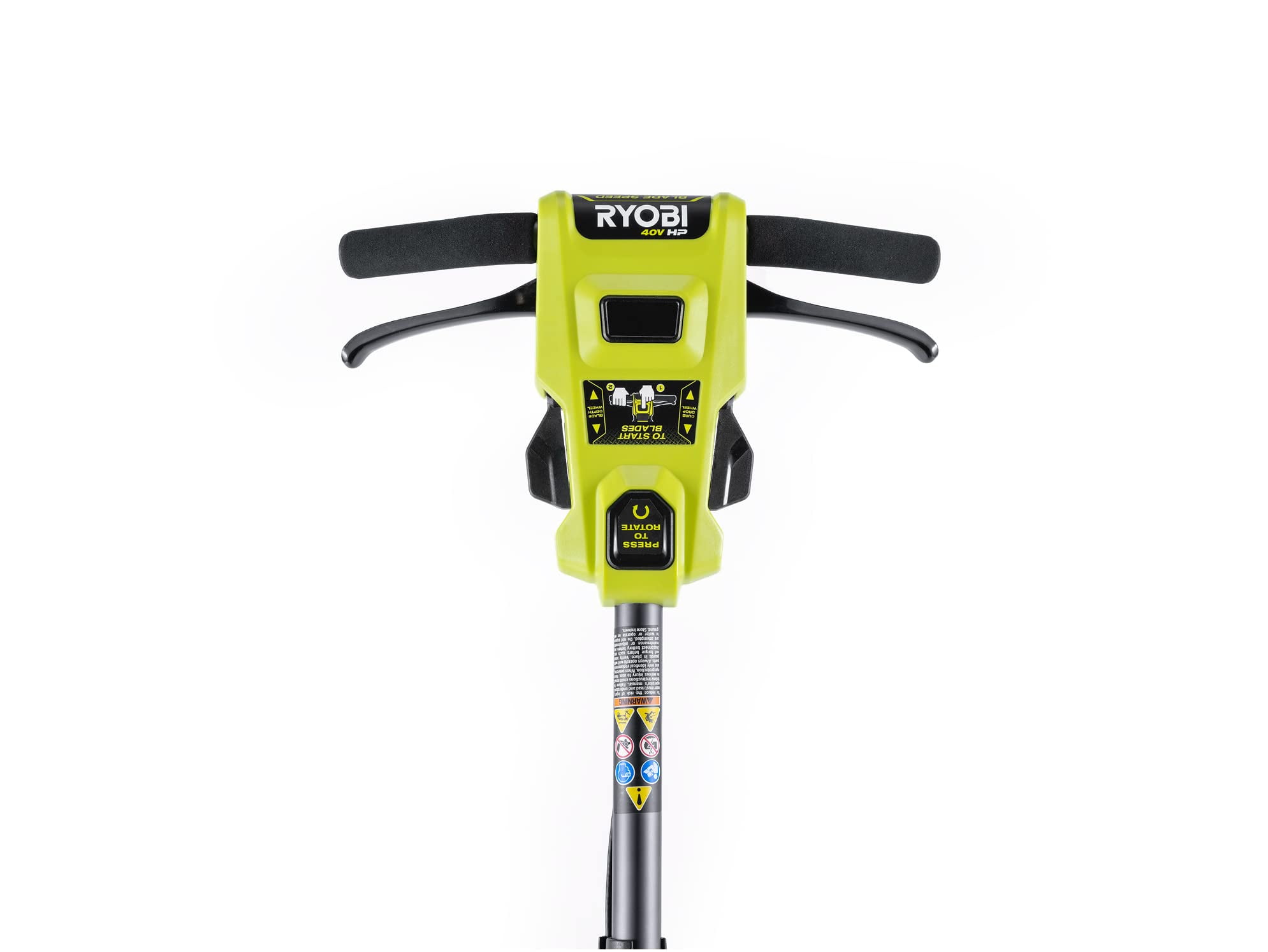 RYOBI - 40V HP Brushless 9 in. Cordless Edger with 4.0 Ah Battery and Charger - RY40760VNM