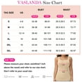 thumbnail image 6 of Women Tummy Control Shapewear Tank Tops Seamless Square Neck Compression Tops Slimming Body Shaper Camisole, 6 of 6