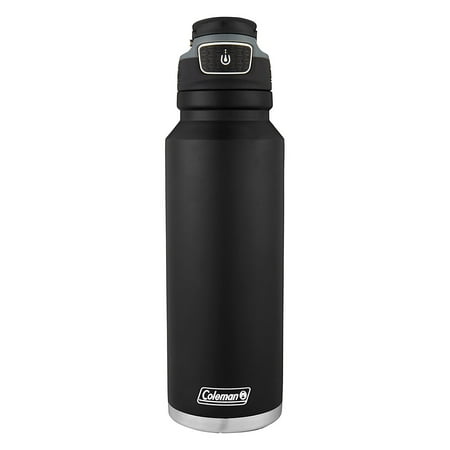 Coleman 40oz Autoseal FreeFlow Stainless Steel Insulated Water Bottle - Black