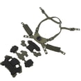 thumbnail image 4 of Sistema de suspensión de dial de casco Correa para la barbilla Kit de acolchado para casco para Fast para MICH para casco Wendy Esponja y suspensión verde militar, 4 of 12