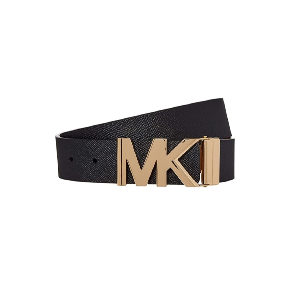 michael kors belt with mk buckle