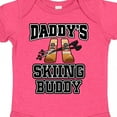 thumbnail image 4 of Inktastic Daddys Skiing Buddy Kids Skis Boys or Girls Baby Bodysuit, 4 of 5