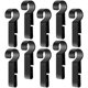 thumbnail image 5 of 10 piezas de clips para faros delanteros, clips para luces de casco, clips para luces de casco, ganchos para casco, 5 of 5