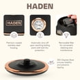 thumbnail image 4 of Haden Dorset Electric Water Kettle & 2 Slice Wide Toaster, Black & Copper, 4 of 10