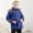 Navy, variant on Liyamei Kids Toddler Girls Cartoon Print Long Sleeve Coat Tops Clothes Girls Puffer Jacket Size 3-4 Years