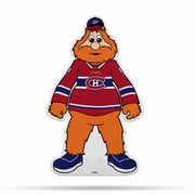 Canadiens Shape Cut Mascot Pennant With Header Card