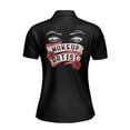 thumbnail image 3 of Custom Name Makeup Artist Polo Black Women's Polo S-5XL, 3 of 7