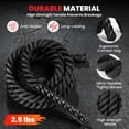 thumbnail image 3 of Jump Rope, Weighted Jump for Men Women 2.5 lb Heavy Skipping Rope for Exercise Home & Outdoor Workout, 3 of 7