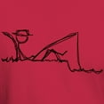 thumbnail image 3 of CafePress - Fishing Stick T Shirt - Men's Classic Graphic Cotton T-Shirt, 3 of 4